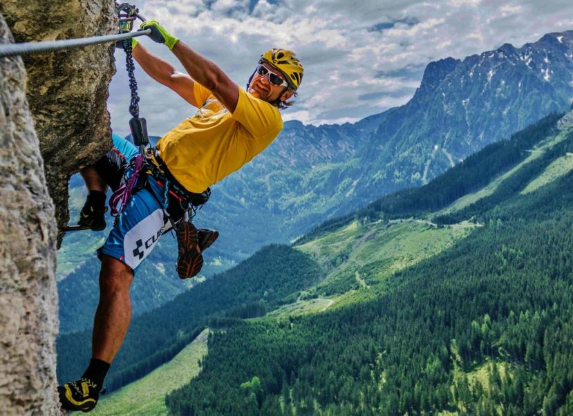 50 extreme Klettersteige zum 50er 