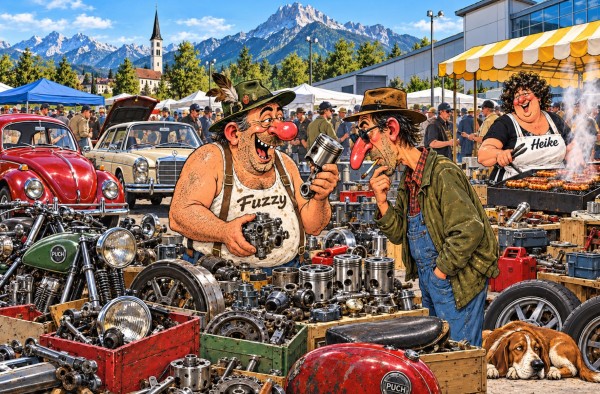 Oldtimermarkt startet diesen Sonntag!