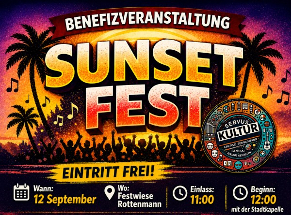 Benefiz-Sunset-Fest für die Bergrettung
