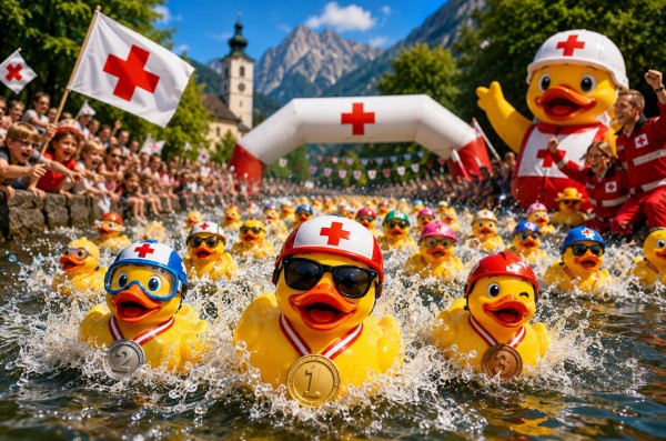 5.000 Enten starten für den guten Zweck