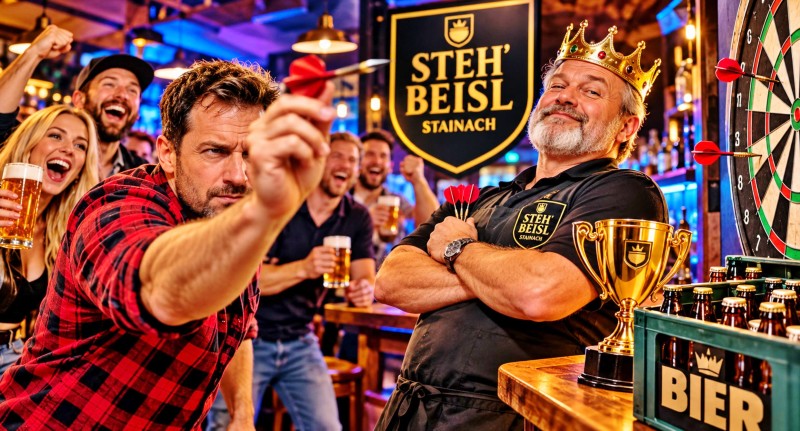 Pfeile, Nerven und eine Kiste Bier!