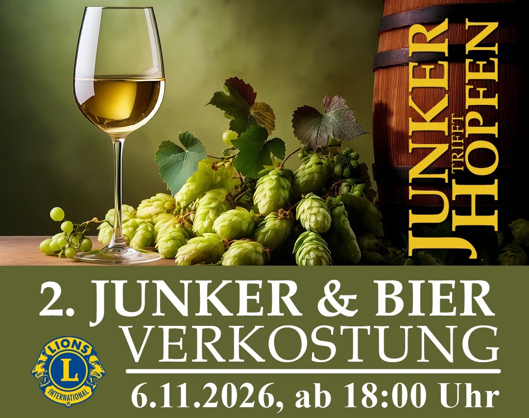 Wenn Junker, Bier und Jazz Gutes bewirken
