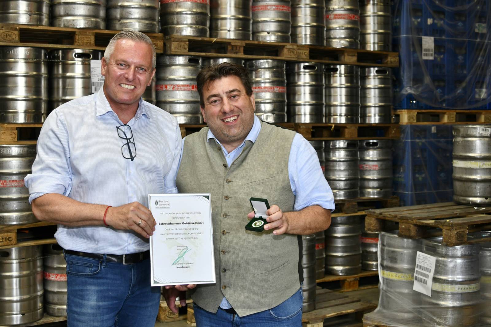 Landeshauptmann besucht die Firma Schrottshammer 2026_36
