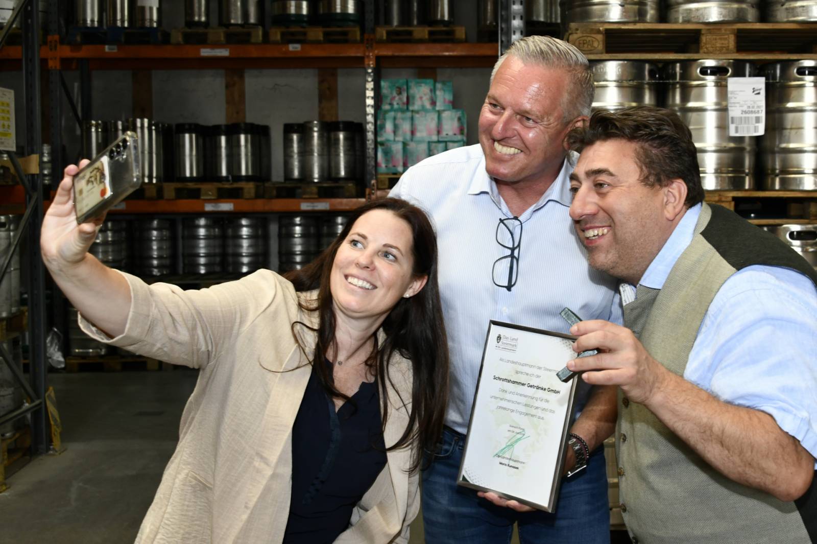 Landeshauptmann besucht die Firma Schrottshammer 2026_37