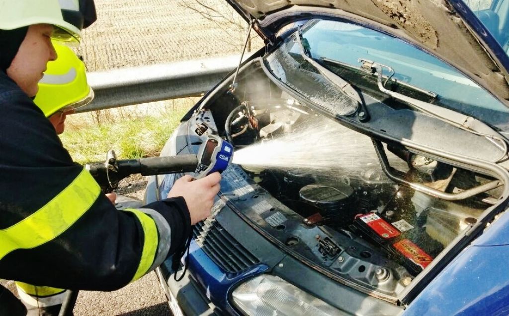 Fahrzeugbrand auf der A9