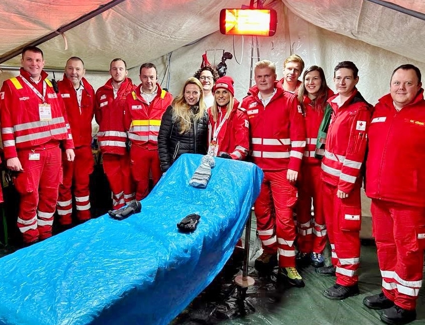 Ambulanzdienste des Roten Kreuz