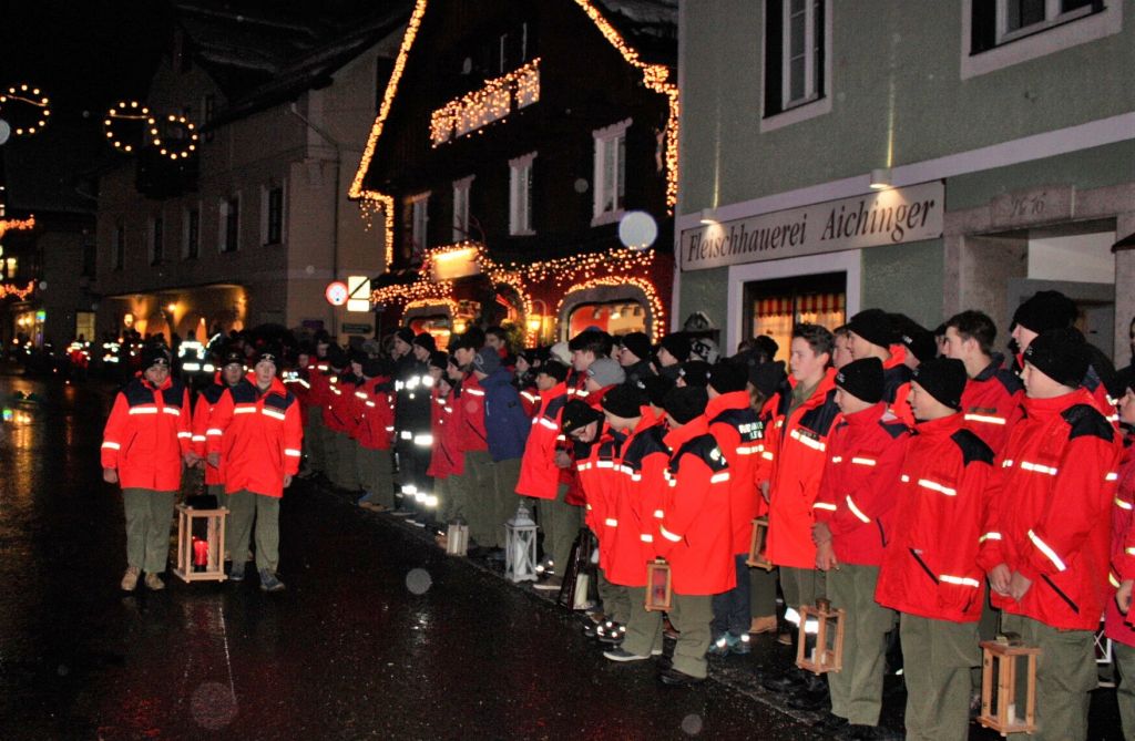 Friedenslicht Übergabe in Bad Mitterndorf