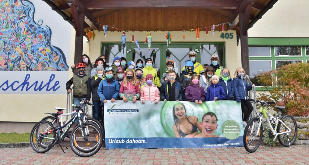 Therme belohnt die neuen RadlerInnen