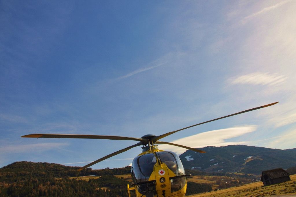 Bei Alpinunfall schwer verletzt