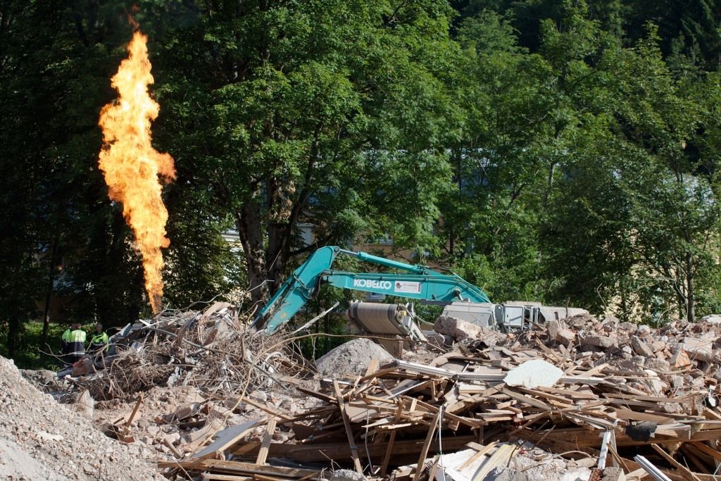 Gasalarm in Bad Aussee