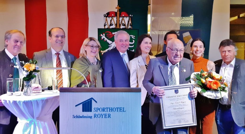 Ing. Ernst Royer zum Ehrenbürger ernannt