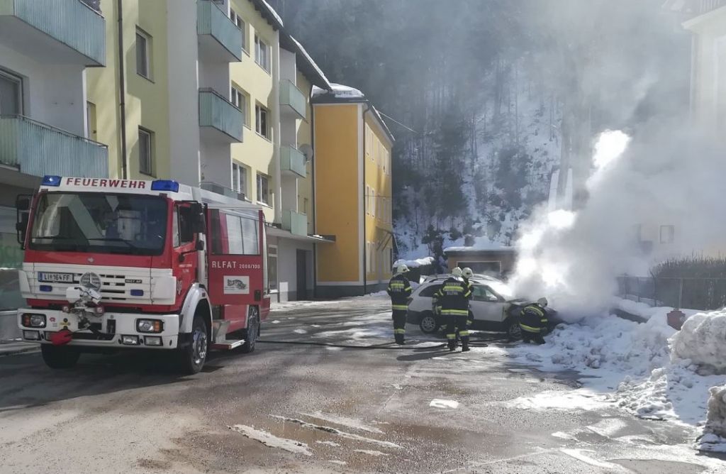 PKW-Brand in Selzthal