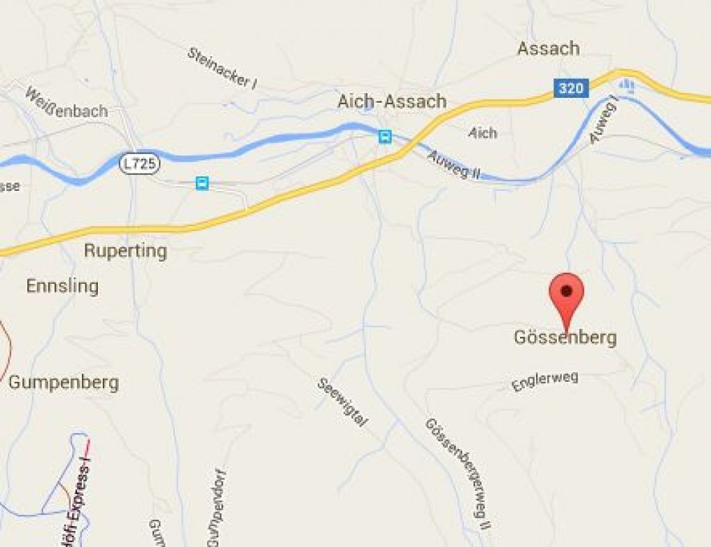 Tod durch Sturz in einen Bach