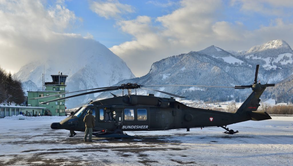 Verstärkter Flugbetrieb am Fliegerhorst Aigen
