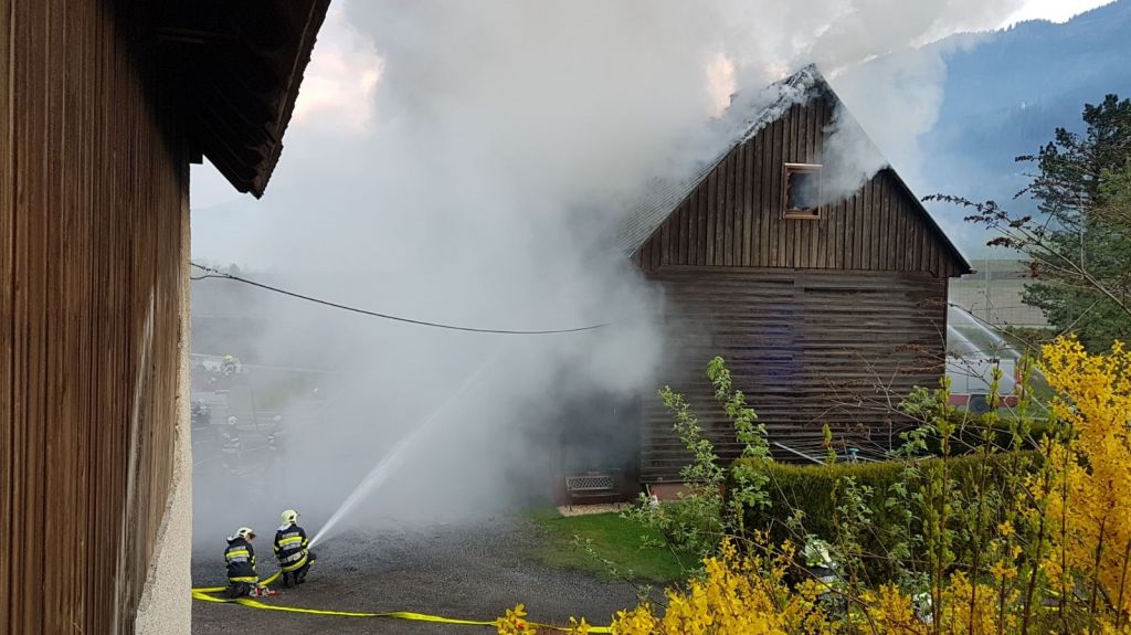 Einfamilienhaus Brand noch Ungeklärt