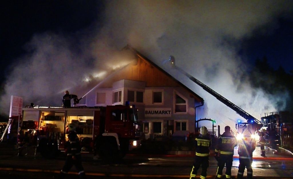 Großbrand in Bad Aussee