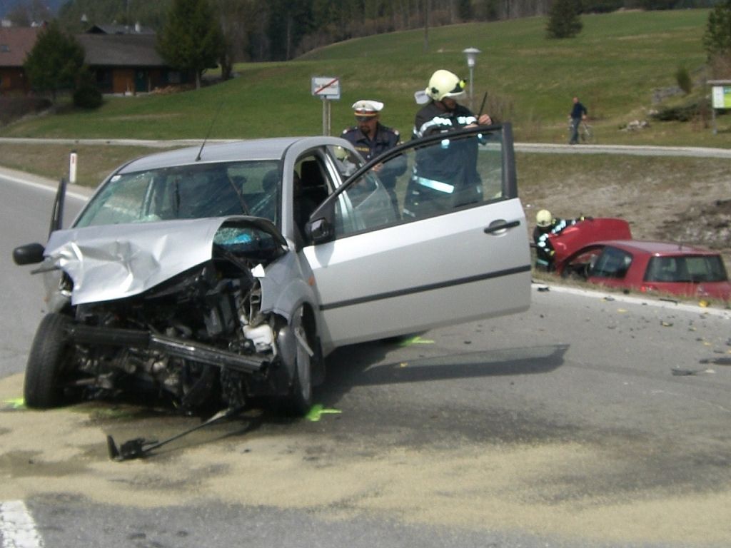 Verkehrsunfall bei Bad Mitterndorf