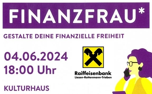 Die FINANZFRAU* im Kulturhaus