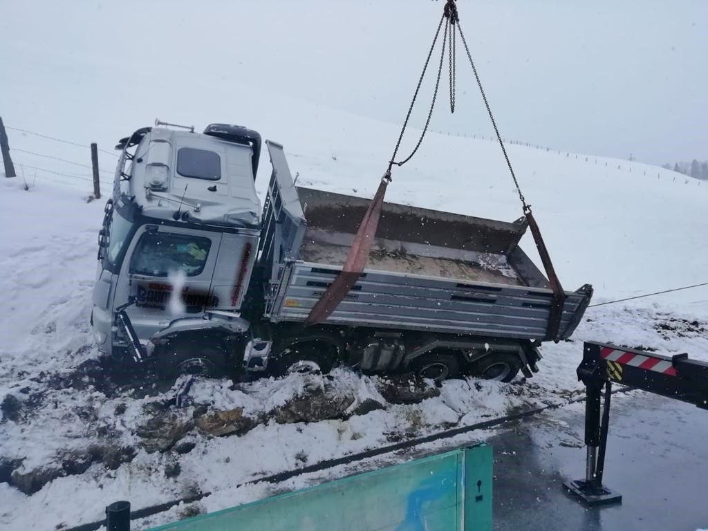 LKW Unfall auf der L741