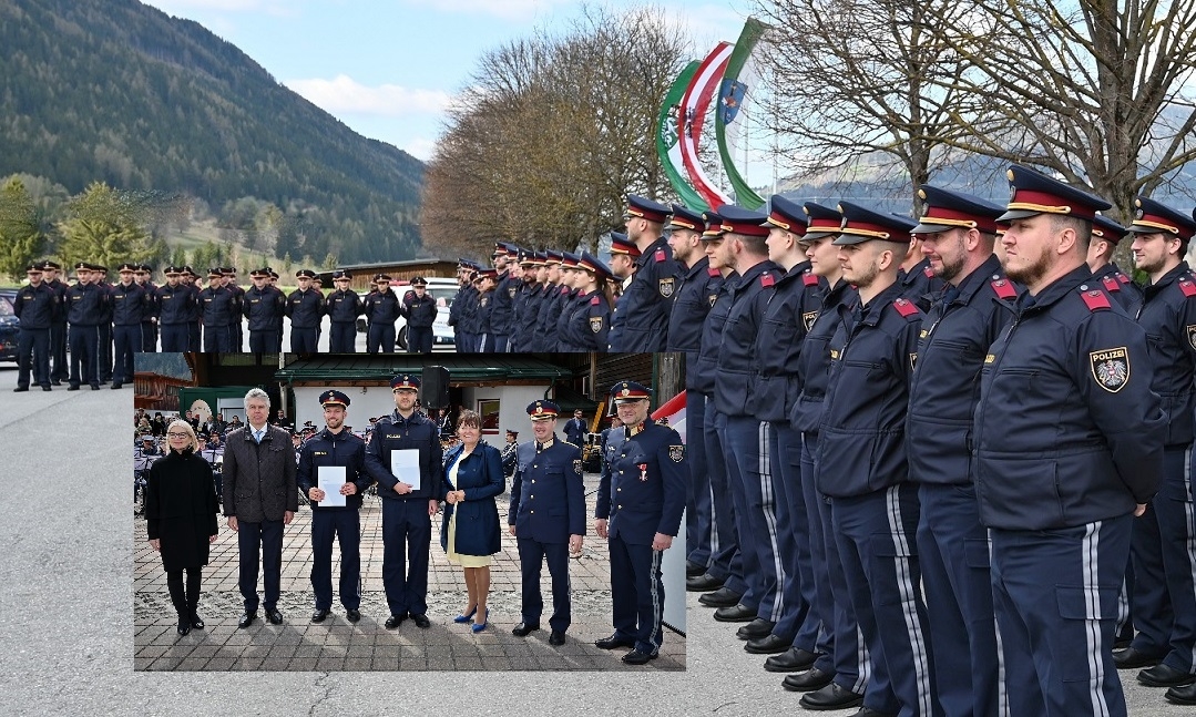Neue Polizisten für die Steiermark