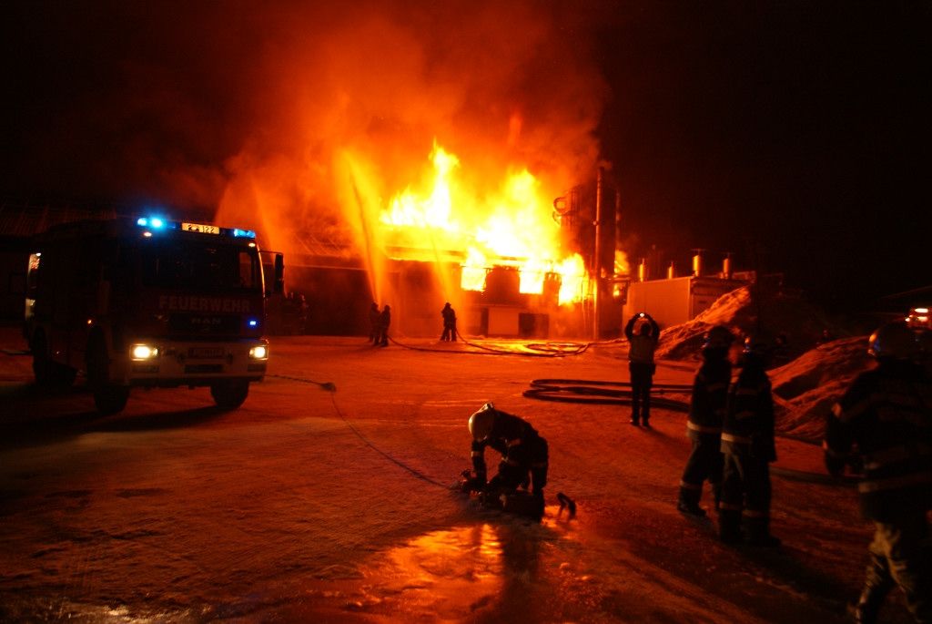 Brand bei Deisl Manufaktur