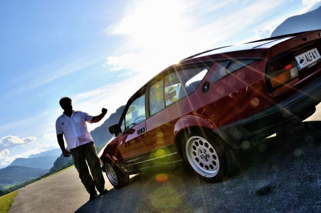 100 Alfa kommen nach Schladming