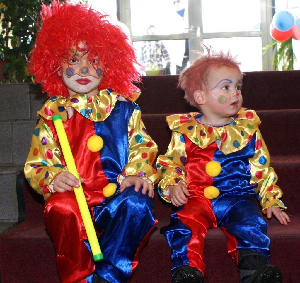 Kinder feierten ausgelassen