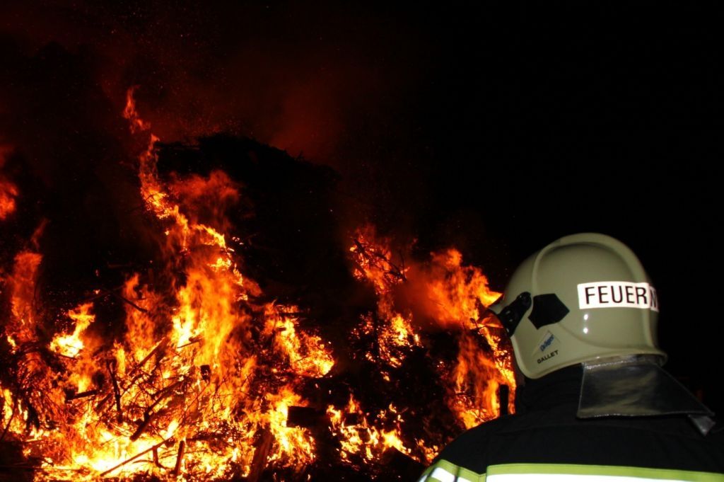 Waldbrand in Grundlsee
