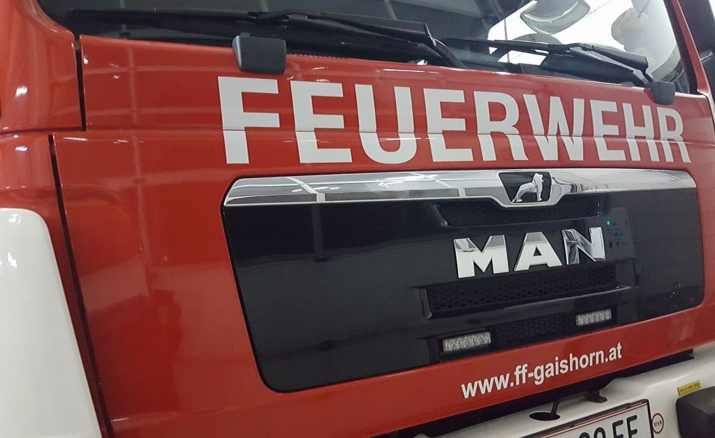Fahrzeugbrand auf der A9 bei Gaishorn