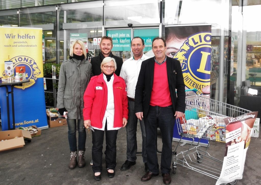 Merkur & Lions Club Liezen helfen