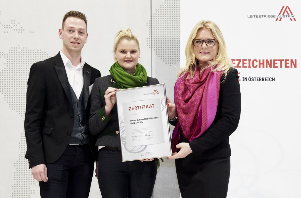 GrimmingTherme und Aldiana wurden ausgezeichnet