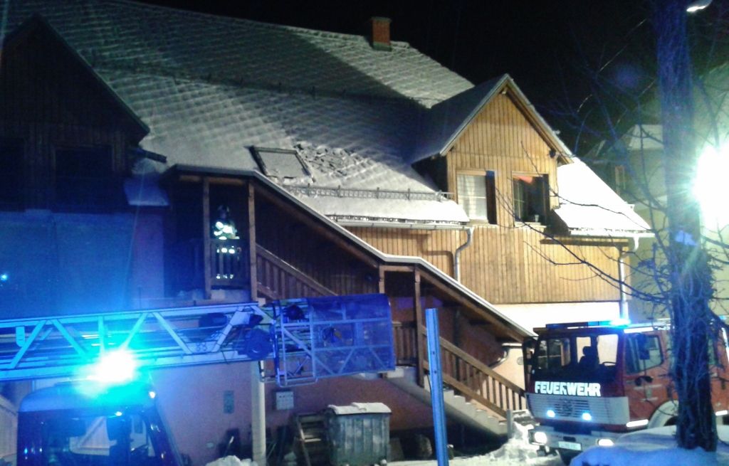 Zimmerbrand im Zentrum Trieben
