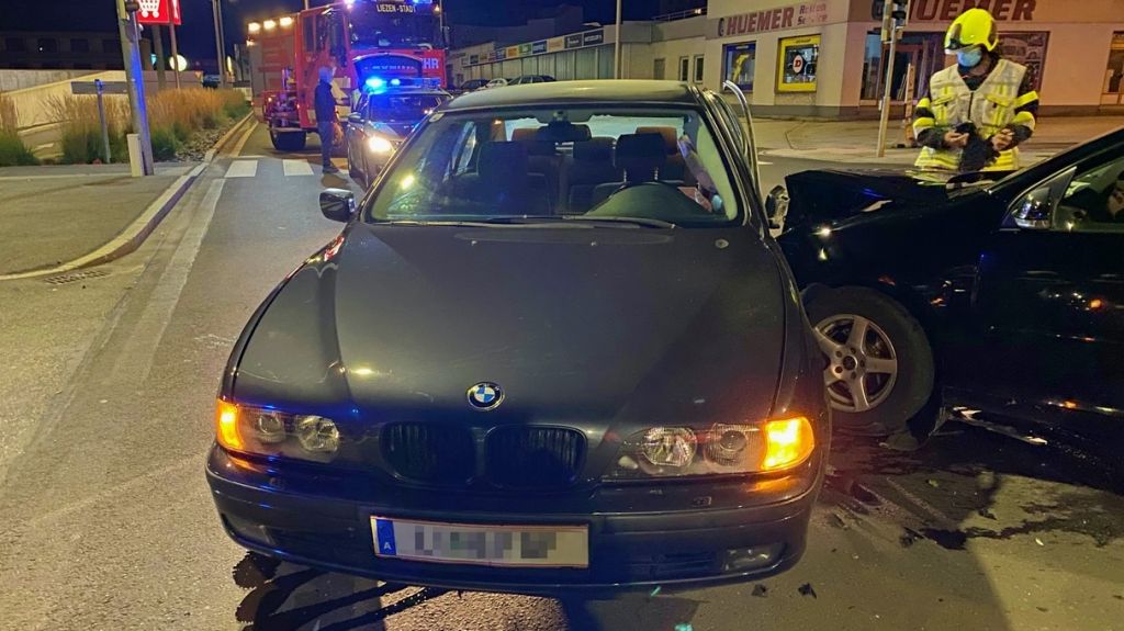 Wieder krachte es auf der B320