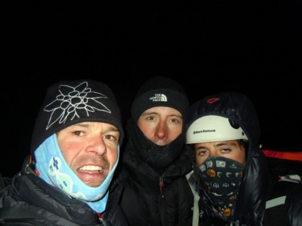 Bei -25° in Richtung Gipfel