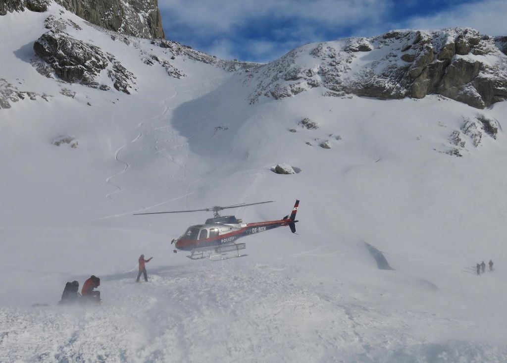Lawinenabgang am Dachstein