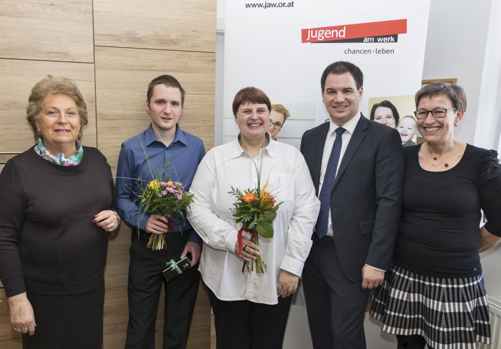 Jugend am Werk stellt Weichen für die Zukunft