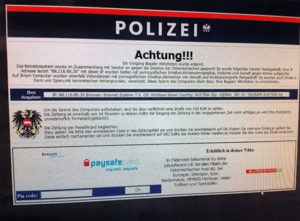 Betrugswelle durch gesperrte Computer