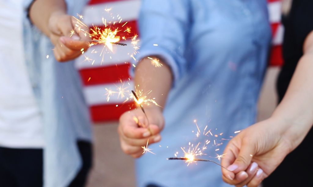 Verwendung von Pyrotechnik zu Silvester