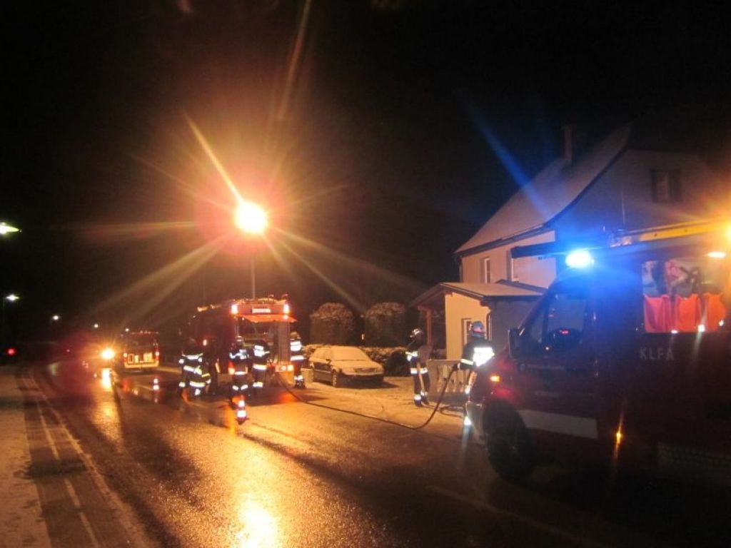 Kaminbrand in Wörschach