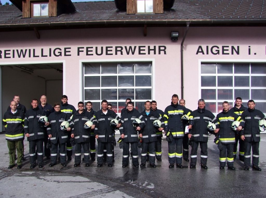 Feiertag im Dienste der Feuerwehr