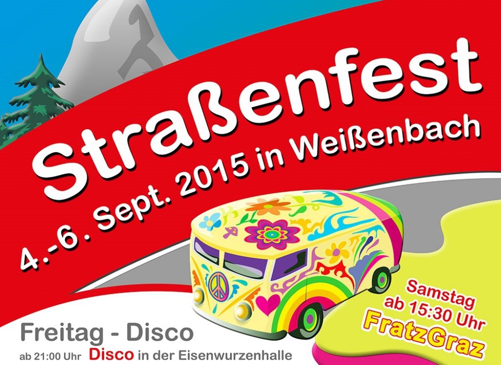 Wo die Straße zum Festplatz wird