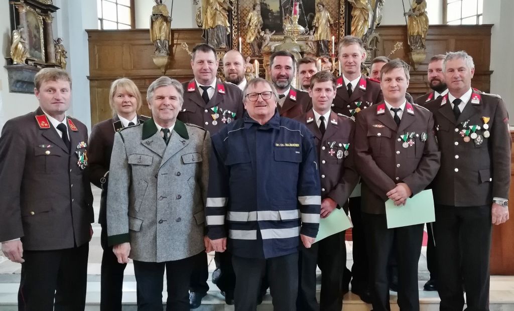 Florianikirchgang 2019 im Schnee