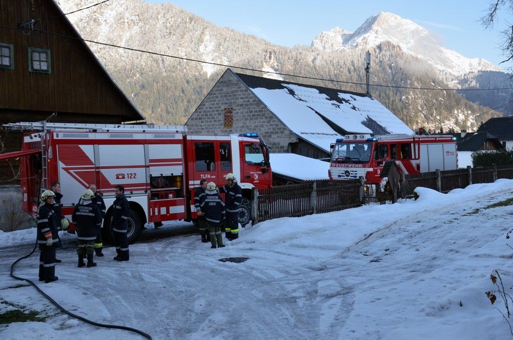 Zimmerbrand in Krumau bei Admont