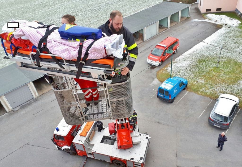 Menschenrettung in der Löschsiedlung