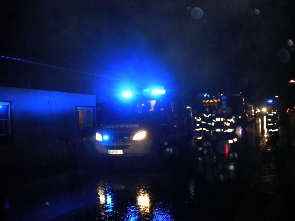 Zimmerbrand in Strassen