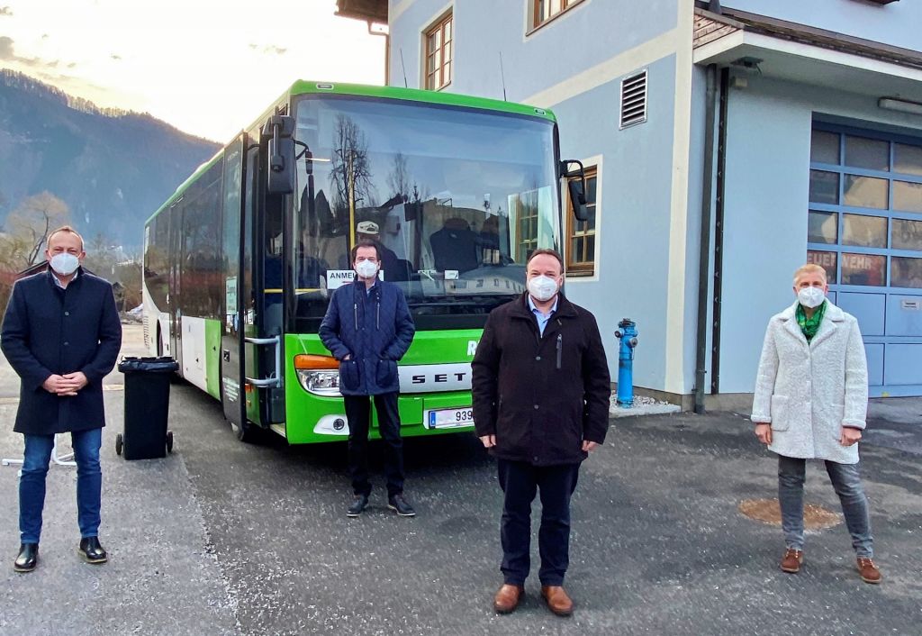 Busse ergänzen Antigen-Testangebot im Bezirk