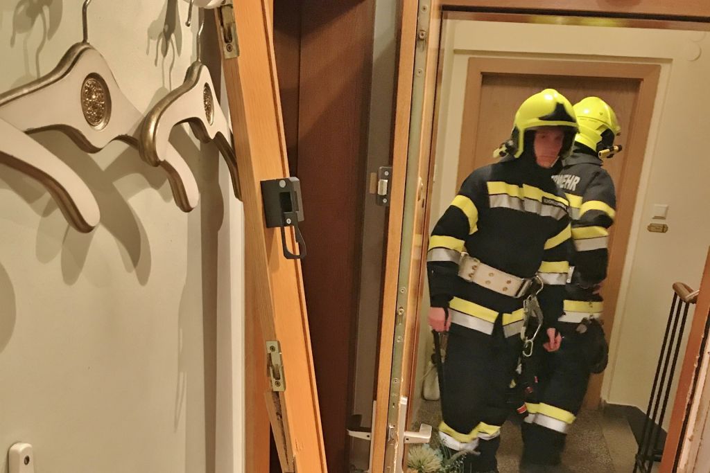 Person aus Notlage befreit