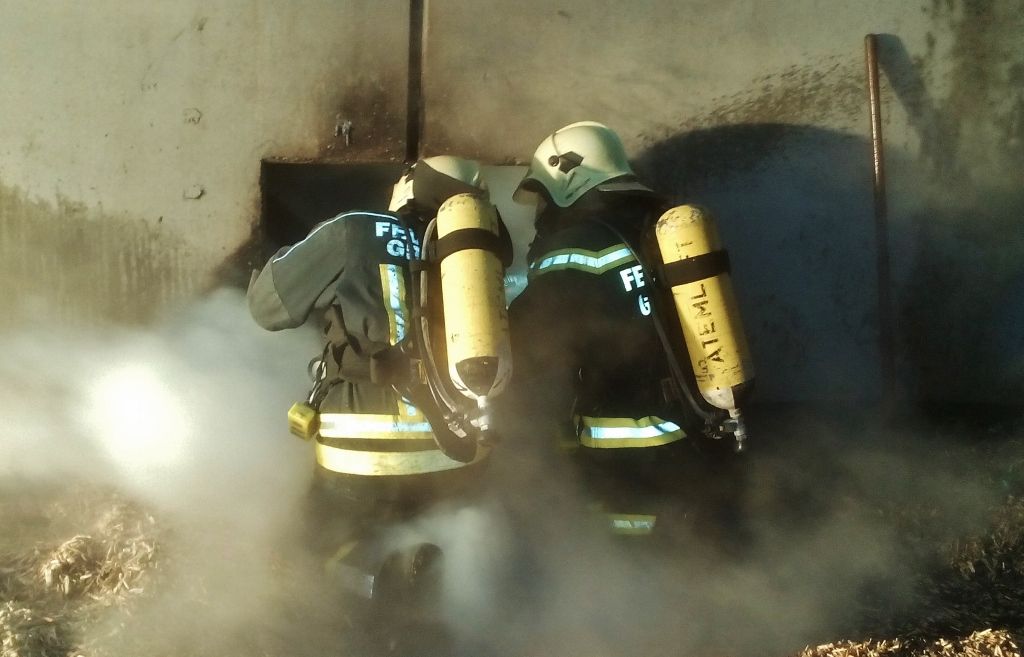 Silobrand in Niederöblarn