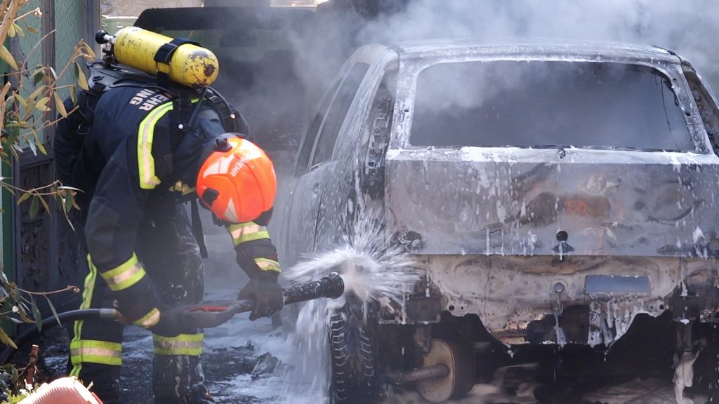 Pkw-Brand bei Gröbming