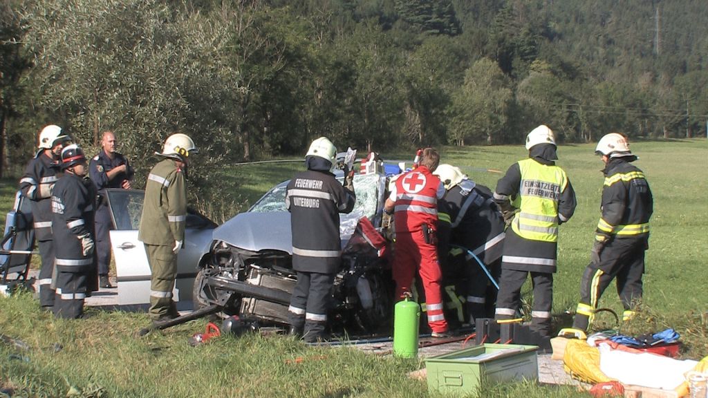 Schwerer Verkehrsunfall in Trautenfels